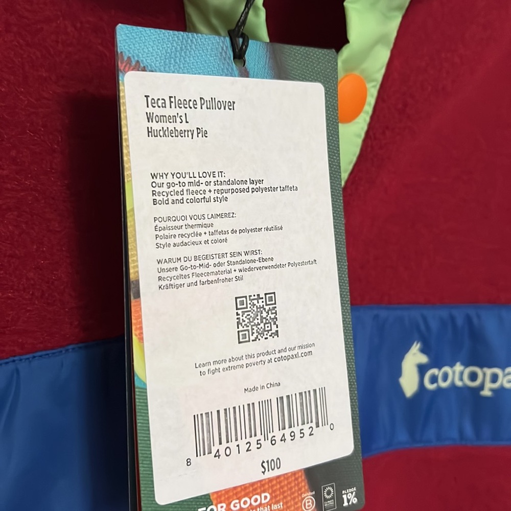 Cotopaxi Women’s Sweater - Picture 3 of 4